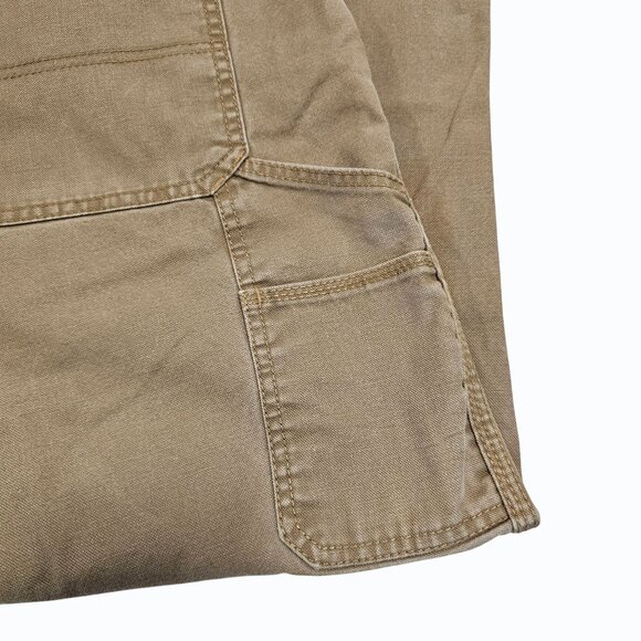 CE Schmidt Workwear Canvas Carpenter Pants Utility Tough 44" W x 31" L  Tan - Picture 15 of 16